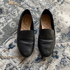 Birdies The Starling Black Leather Loafer